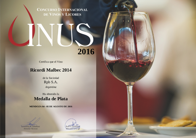 Ricordi Malbec 2014